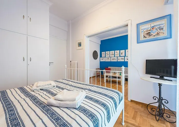 Athens Centre Flat 2 Min. From Evangelismos Metro